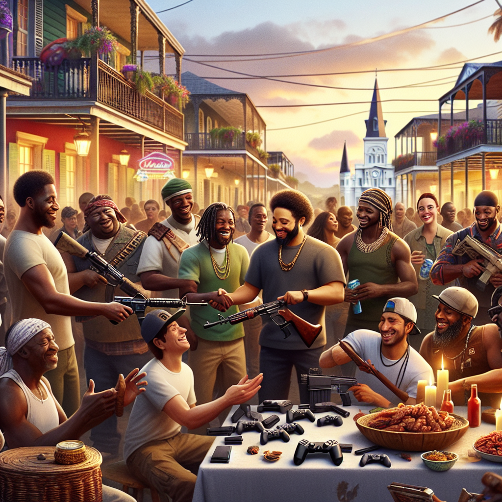 Why New Orleans Locals Are Swapping Firearms for Gaming Consoles