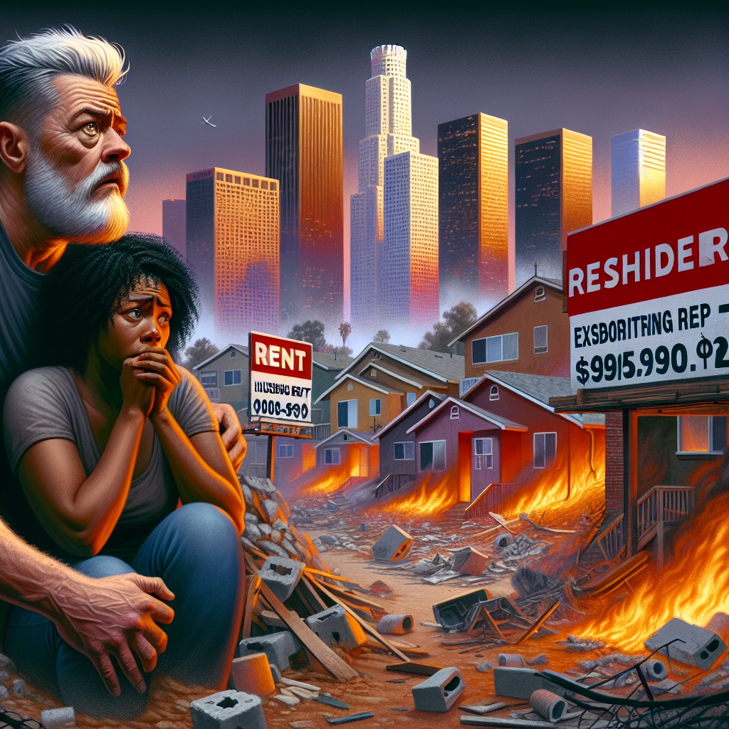 Wildfire Survivors Face Skyrocketing Rent in Los Angeles