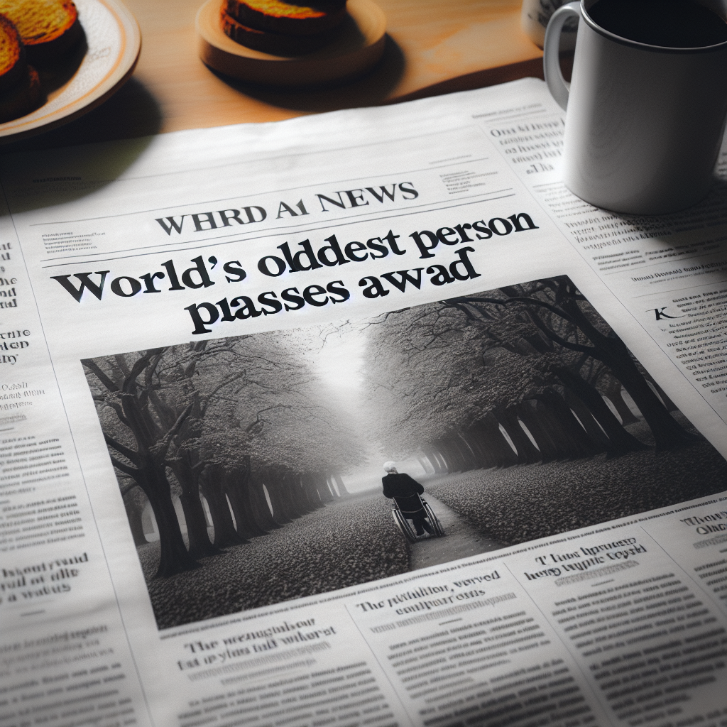 World's Oldest Person Passes Away