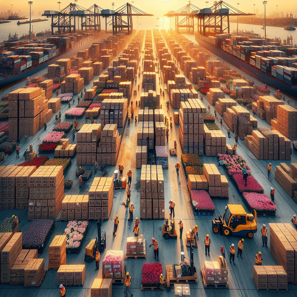 940 Million Flowers Shipped via Miami for Valentine's Day