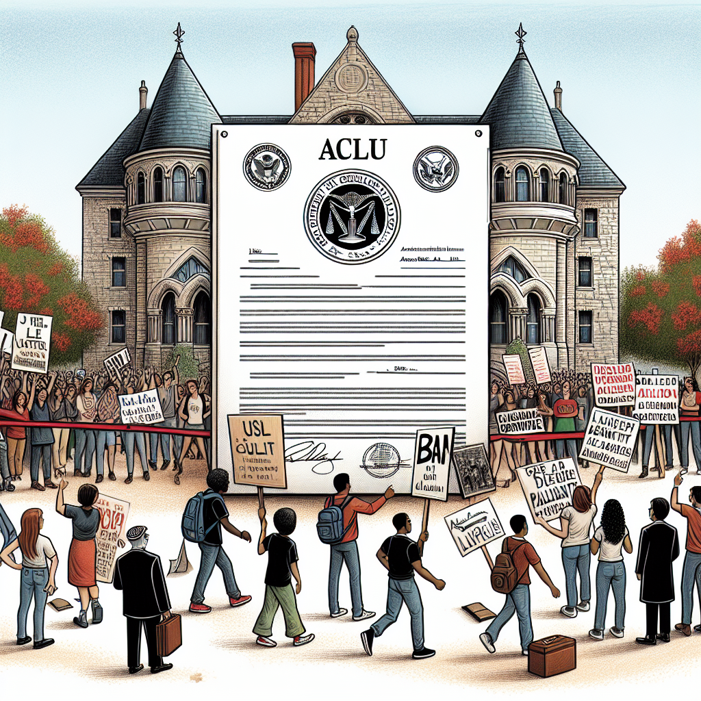 ACLU Files Lawsuit Against University of Michigan for Banning Pro-Palestinian Protesters on Campus