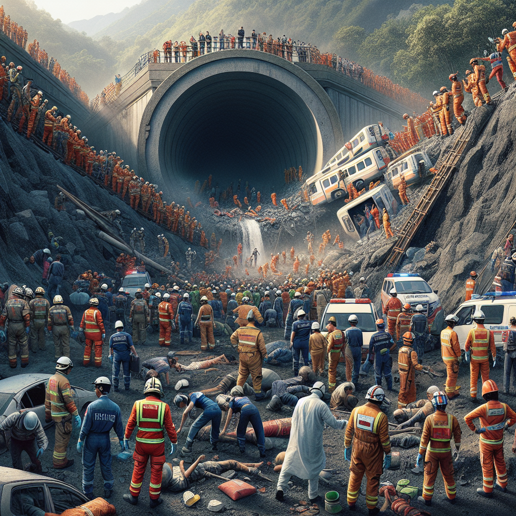 Additional Rescuers Deployed in Search for Workers Trapped in India Tunnel Collapse