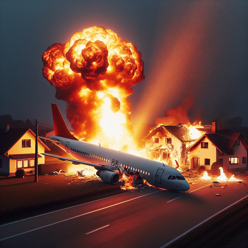 Aircraft Crash in Philadelphia Ignites Homes and Causes Fireball