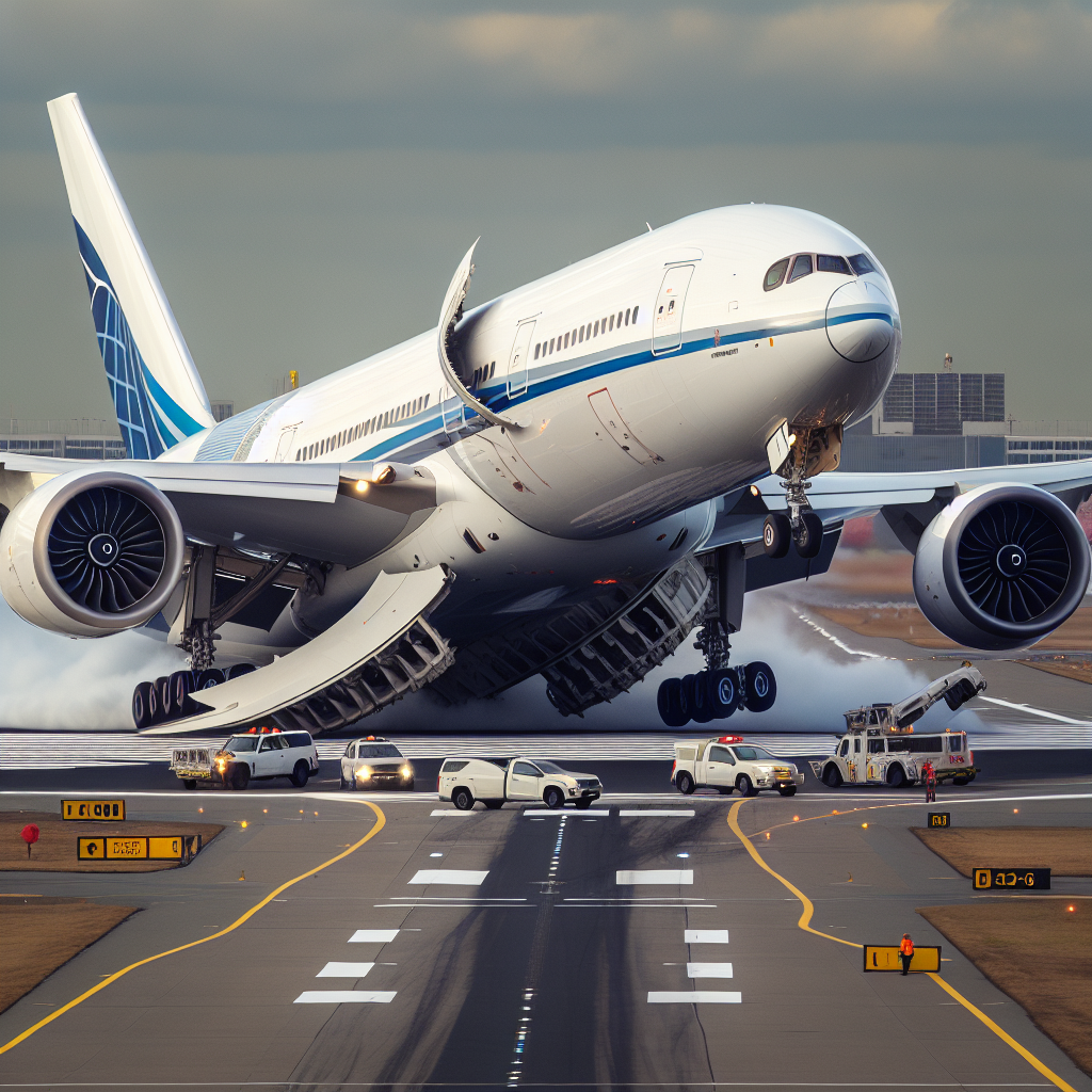 Aircraft Overturns During Landing at Toronto Airport