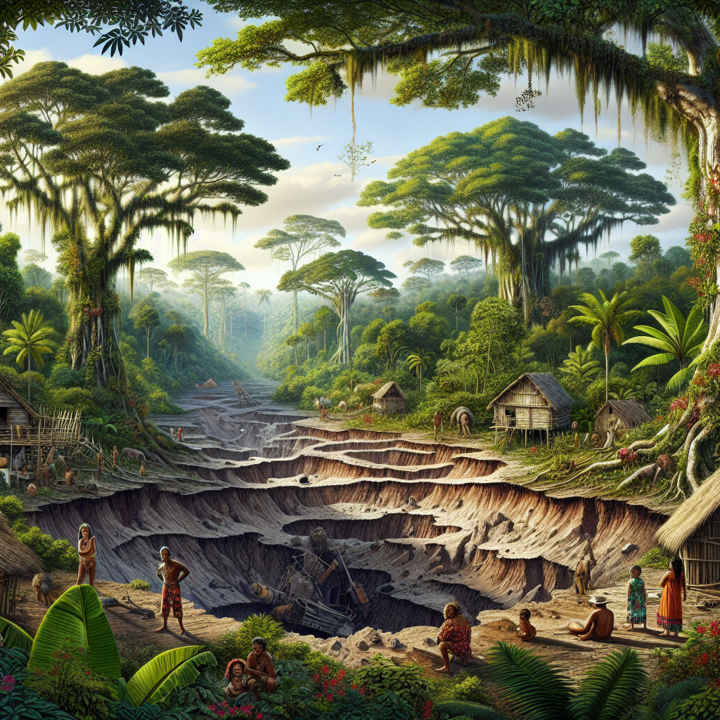 Amazonian Community Threatened by Expanding Sinkholes, Hundreds in Danger