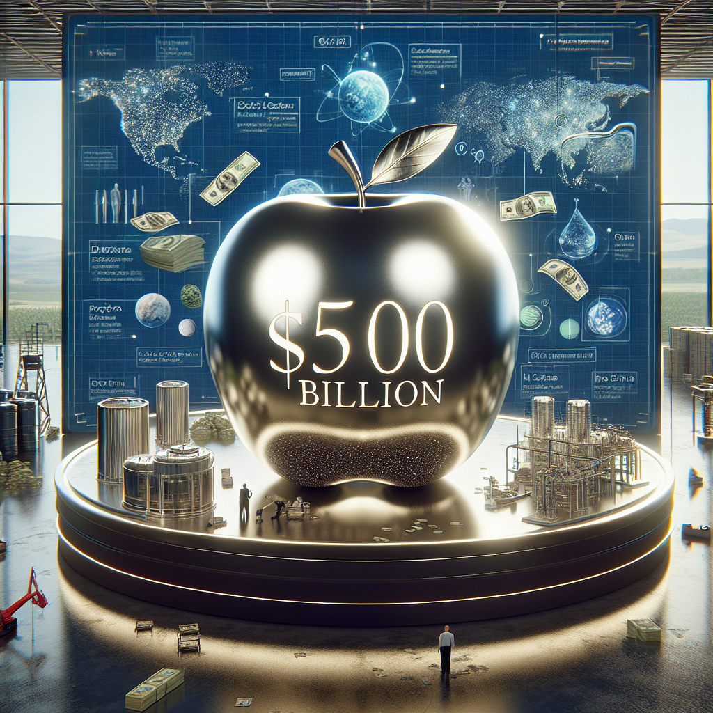 Apple Commits $500 Billion Investment in US for Non-Device Initiatives