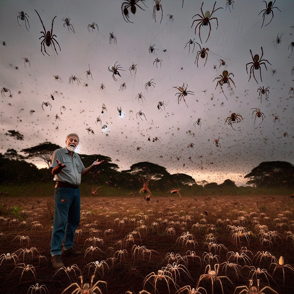 Arachnid Aerial Display: Expert Unveils the Mystery Behind Brazil's Spider Swarm