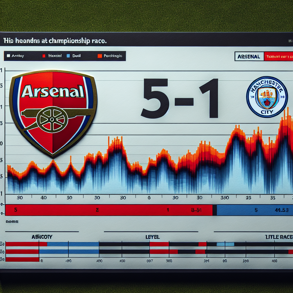 Arsenal Thrash Manchester City 5-1 to Stay in Title Race