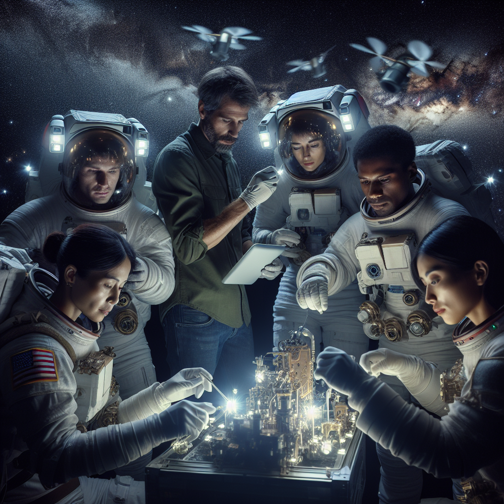 Astronauts in Space Create Rocket Fuel Using "Artificial Photosynthesis"