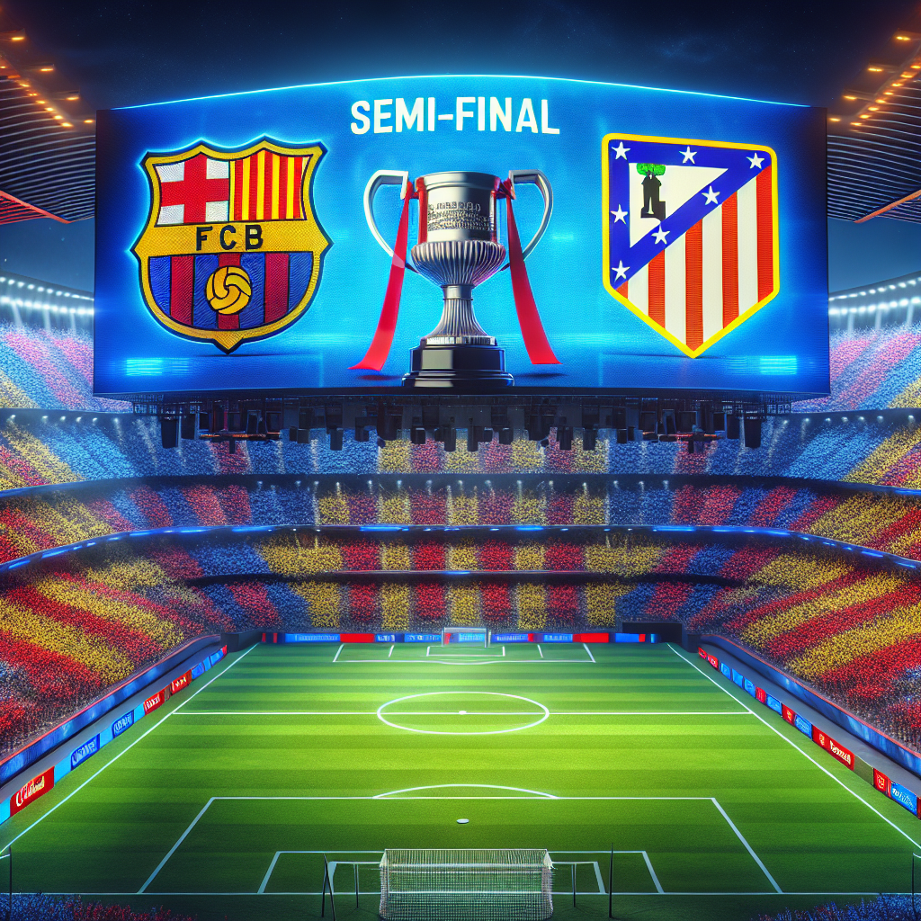 Barcelona to Face Atletico Madrid in Copa del Rey Semifinal Clash