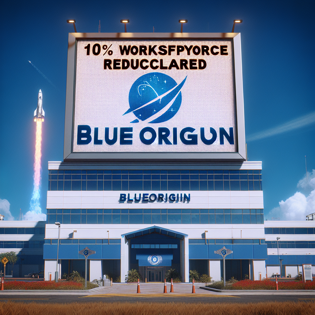Blue Origin, Backed by Jeff Bezos, Announces 10% Workforce Reduction