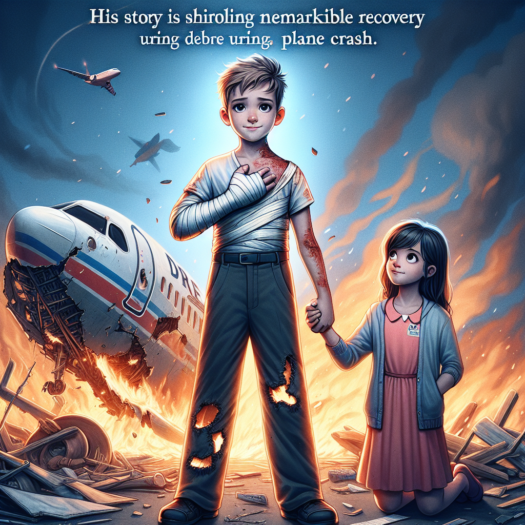 Brave Boy Who Shielded Sister from Plane Crash Debris Shows 'Miraculous' Recovery
