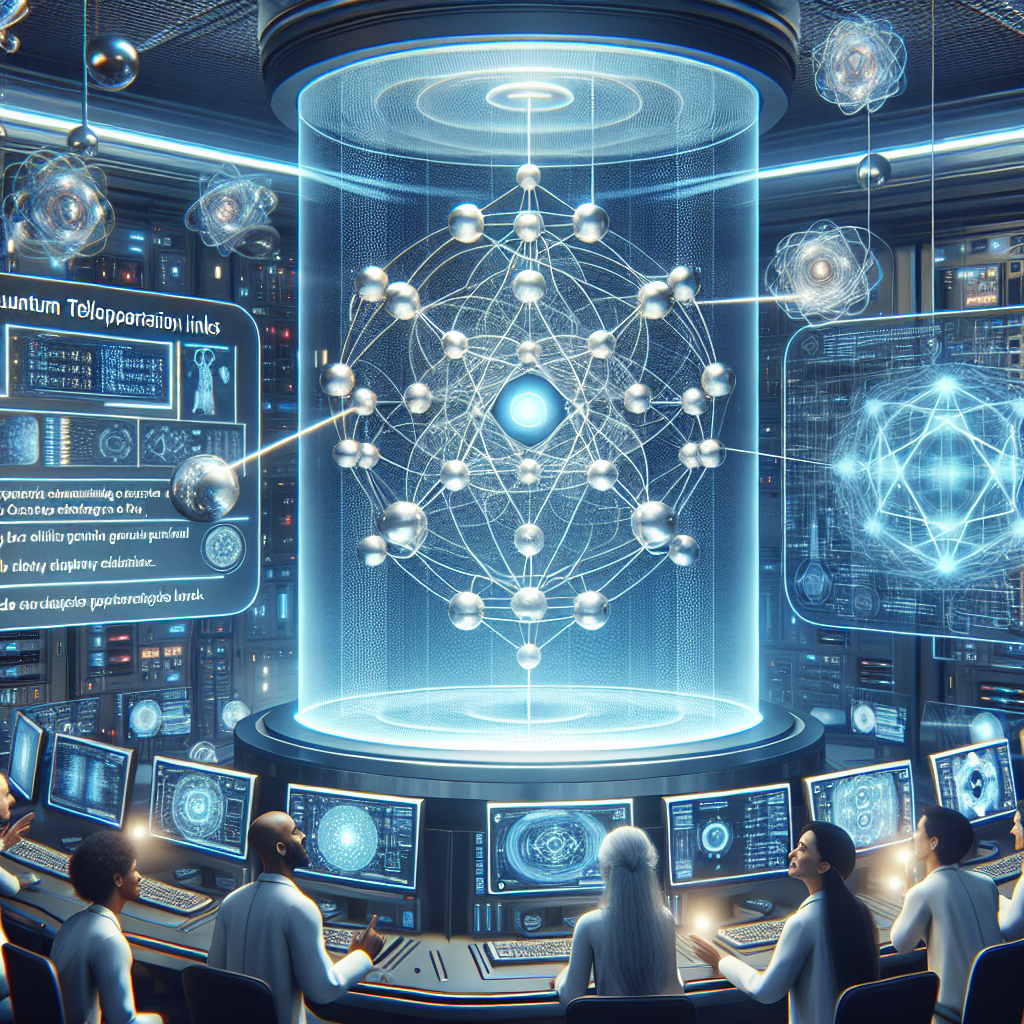 Breakthrough in Quantum Computing: Teleportation Links Achieved
