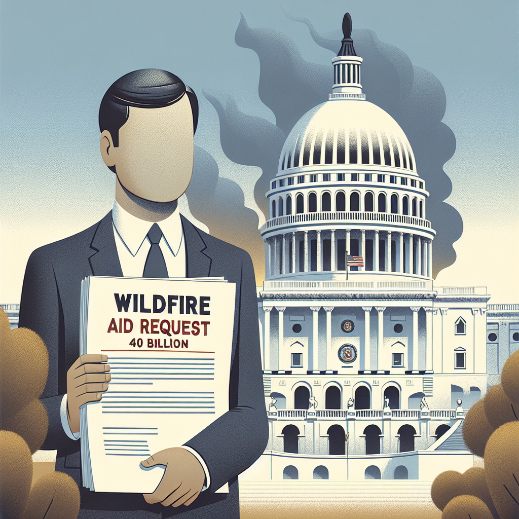 California Governor Seeks $40 Billion from Congress for LA Wildfire Aid