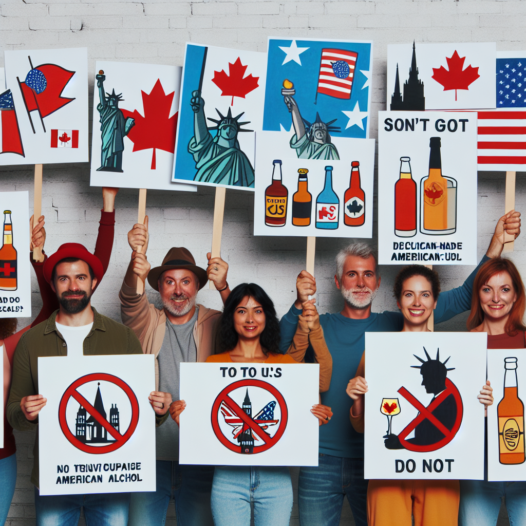 Canadians Boycott U.S. Travel and Alcohol in Response to Trump's Tariffs