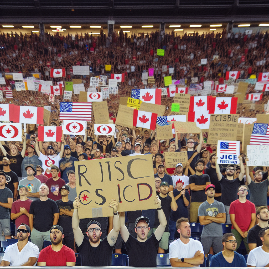 Canadians Jeer During US National Anthem (VIDEO)