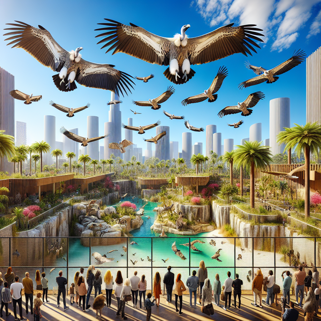 Cape Vultures Soar into New Los Angeles Zoo Exhibit