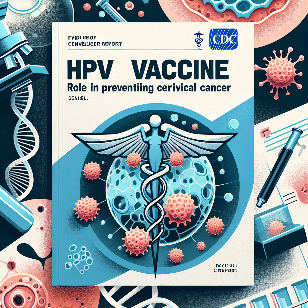 CDC Report Strengthens Evidence of HPV Vaccine's Role in Preventing Cervical Cancer