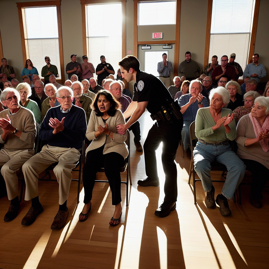 Chaos Erupts at Idaho Town Hall as Woman is Ejected for Heckling