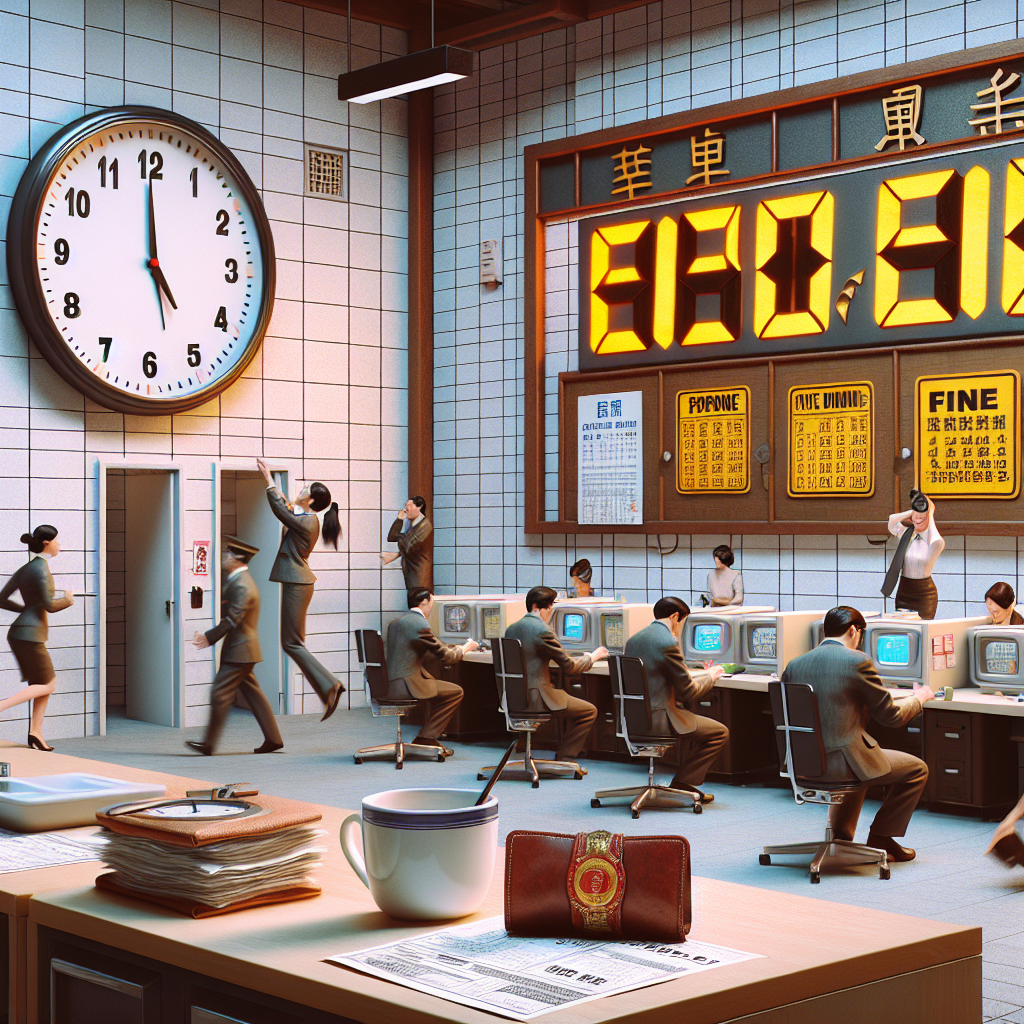 Chinese Firm Imposes Fines for Exceeding 2-Minute Bathroom Breaks