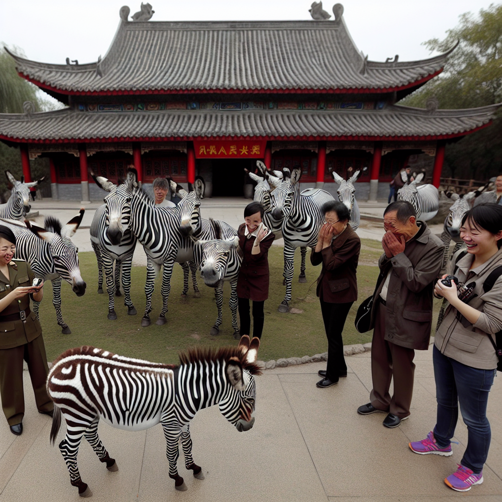 Chinese Zoo Confesses to Disguising Donkeys as Zebras with Paint