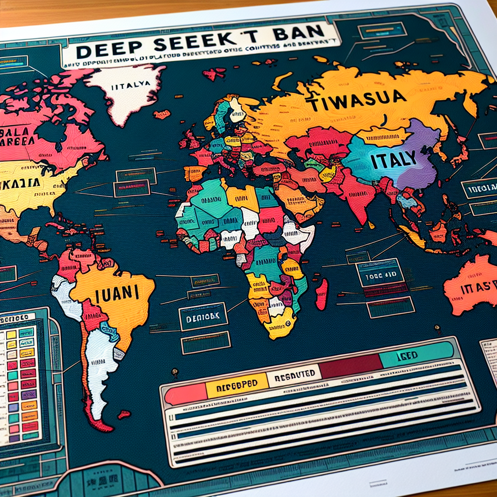 Countries Banning China's DeepSeek: From Italy to Taiwan