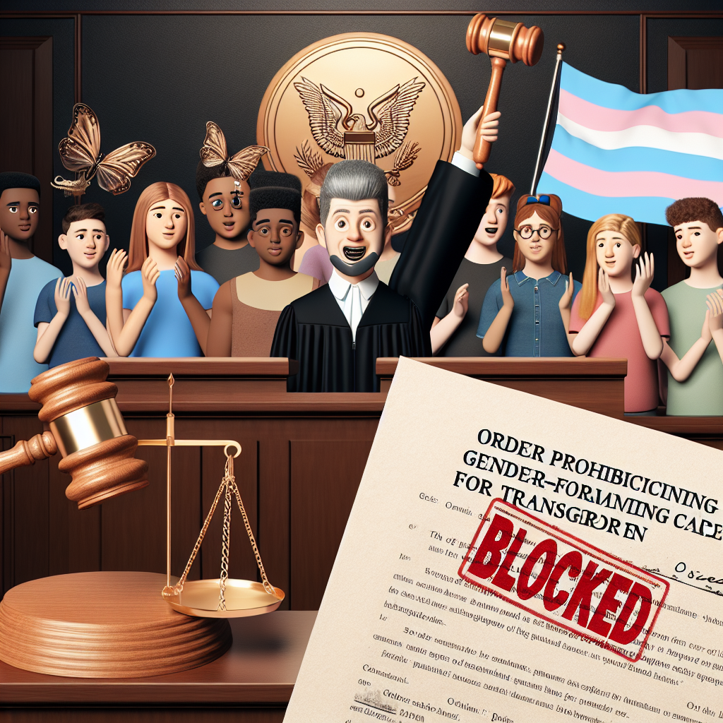 Court Blocks Trump Order Prohibiting Gender-Affirming Care for Transgender Teens
