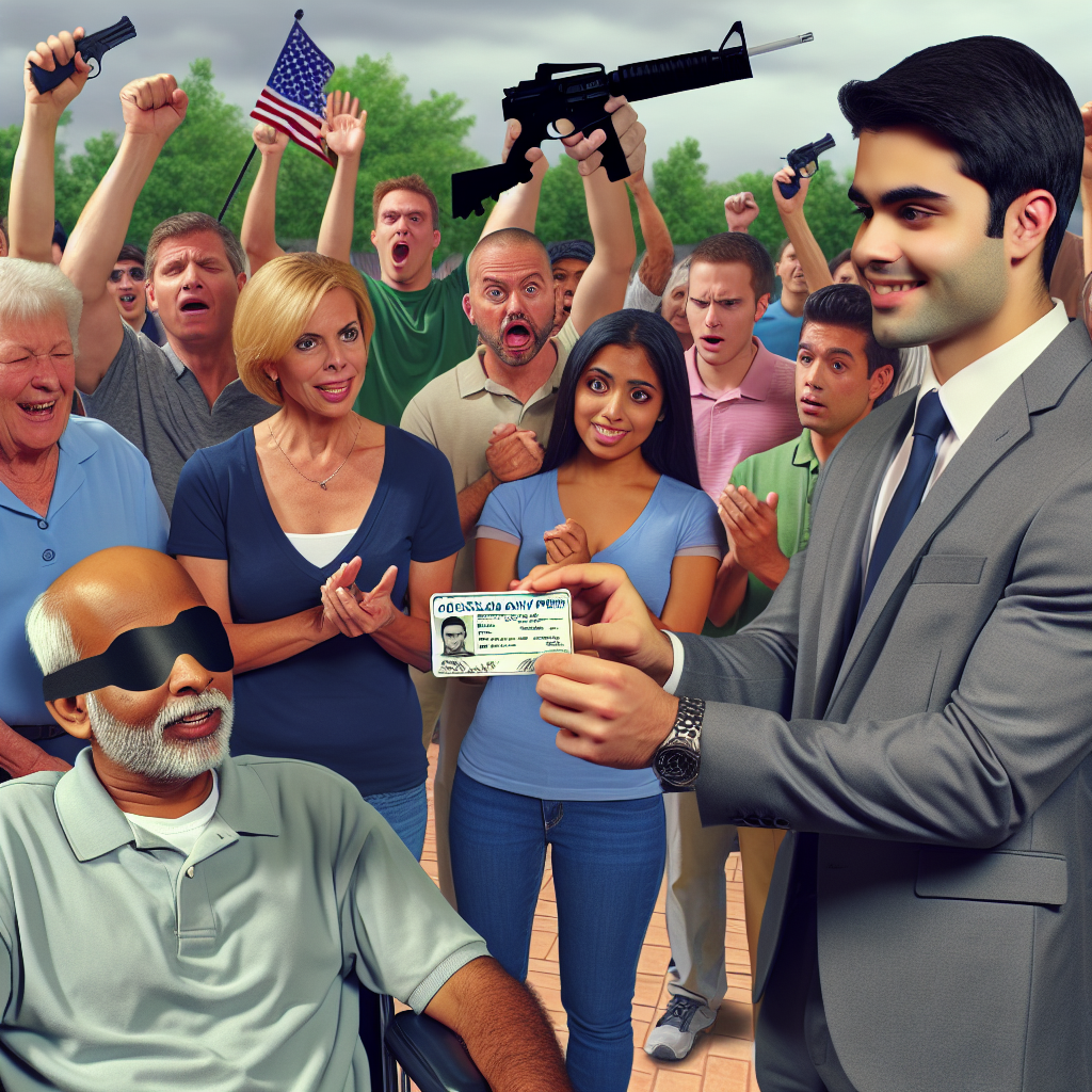 Debate Ignites Over US Gun Laws After Blind Man Receives Concealed Carry Permit