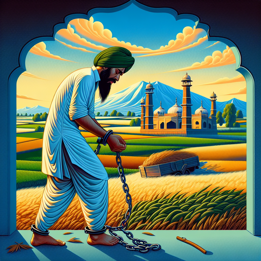 "Deported from Punjab: Man Returns in Chains and Handcuffs"