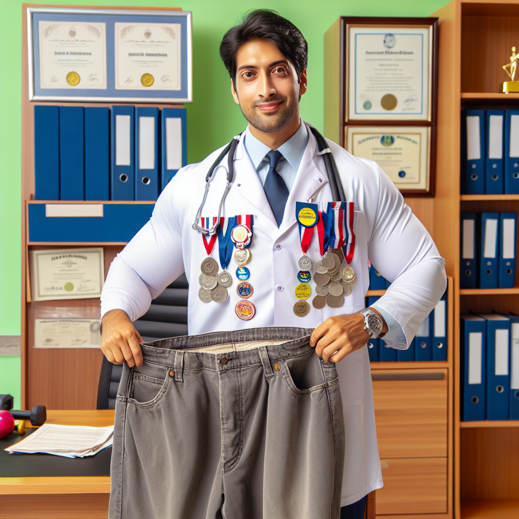 Doctor Sheds 25 Kg in 42 Days, Earns Fitness Accolades