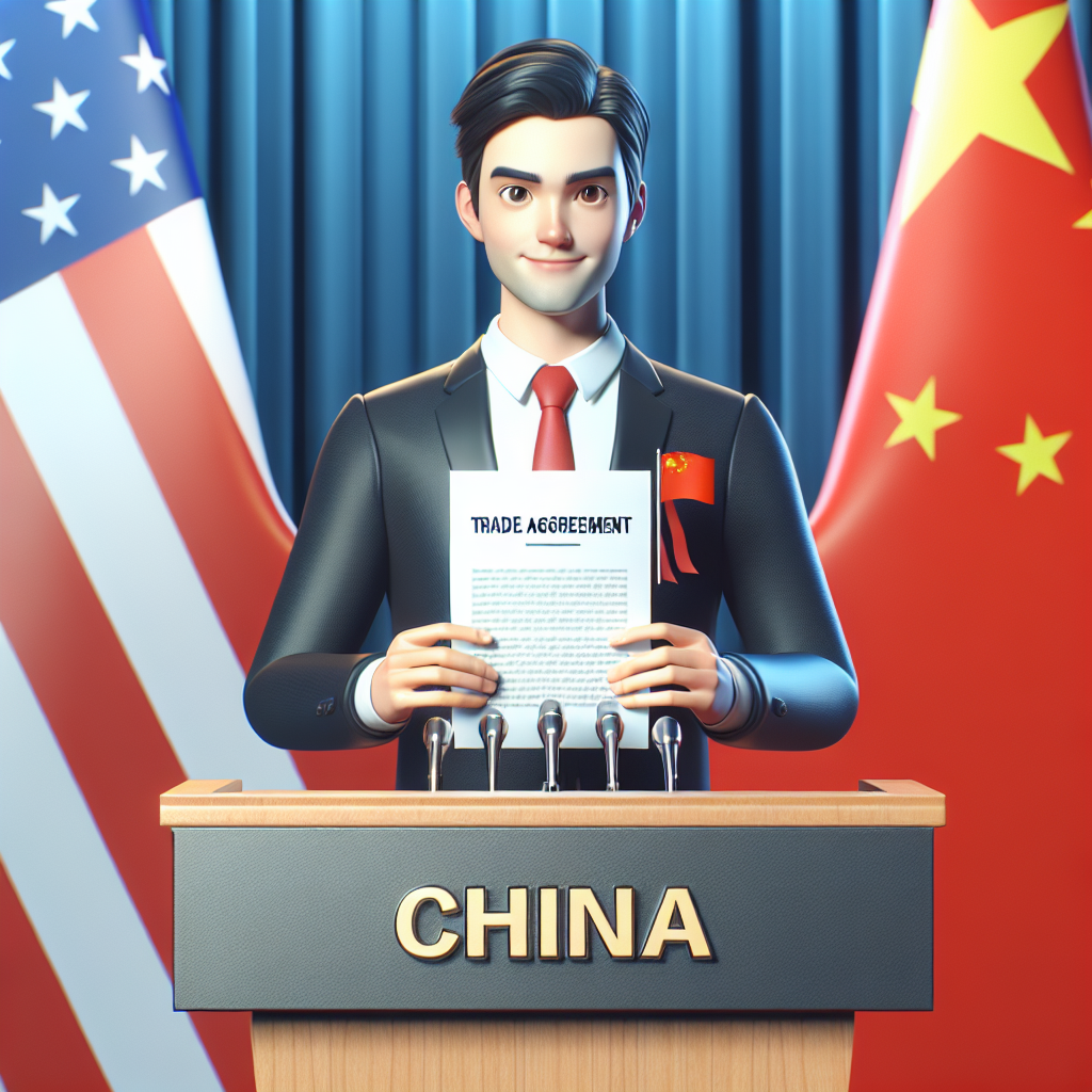 Donald Trump: A Trade Agreement with China is "Possible"