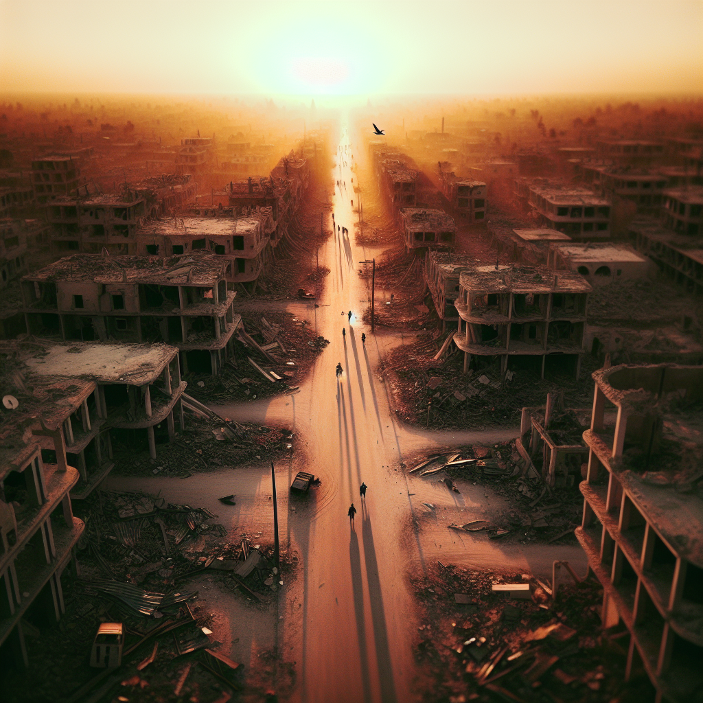 Drone Captures Devastation in North Gaza After 500 Days of Conflict