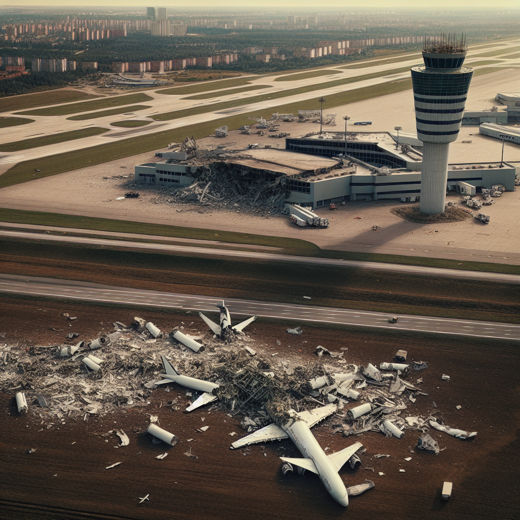 Drone Footage Reveals Aftermath of Midair Collision Near DC Airport
