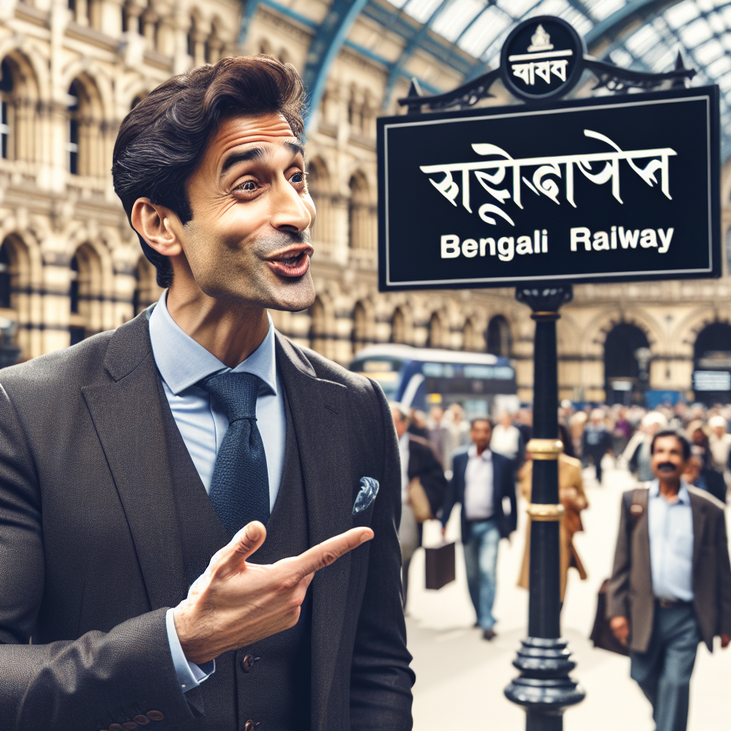 Elon Musk Comments on Bengali Signboard at London Station