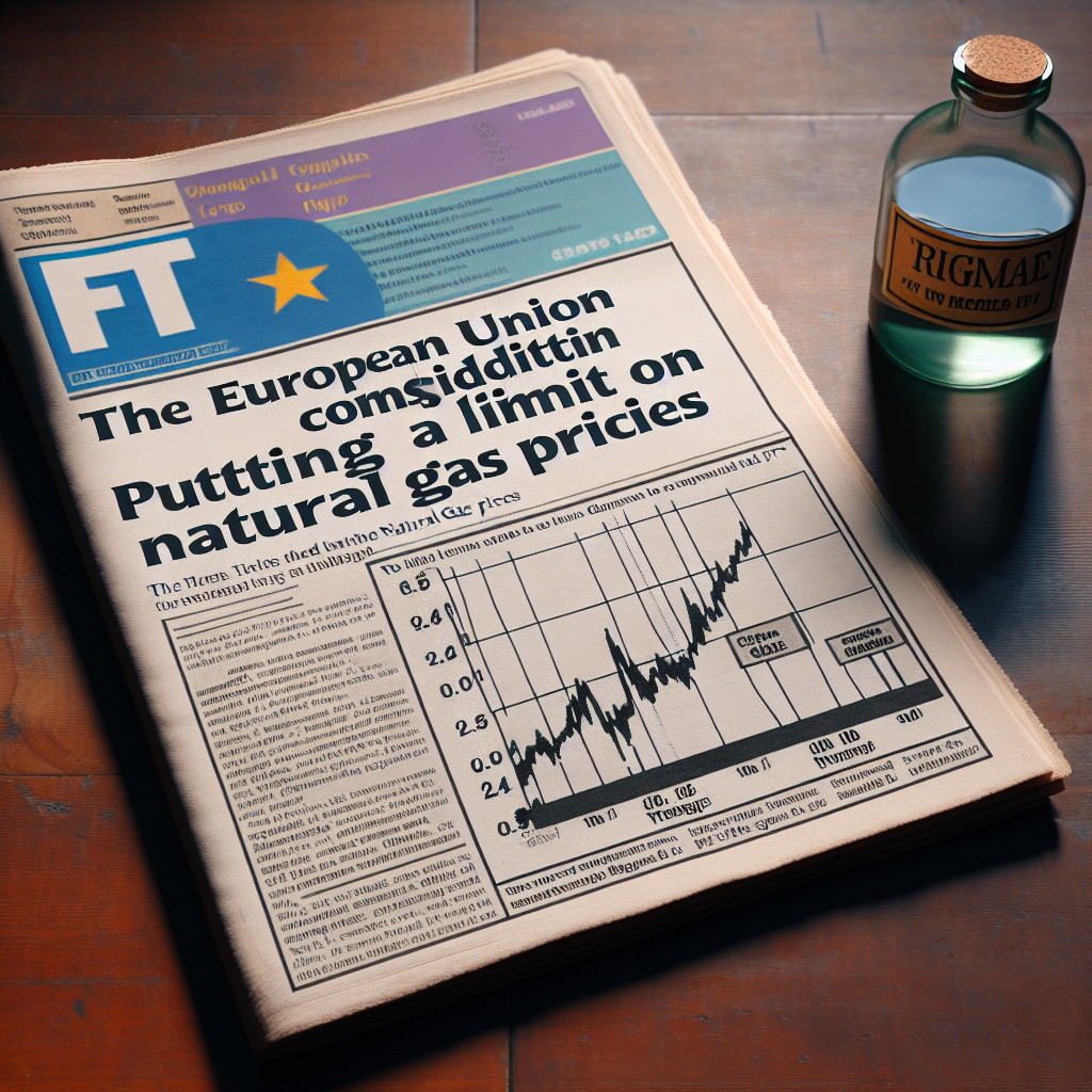 EU Considering Cap on Gas Prices – FT