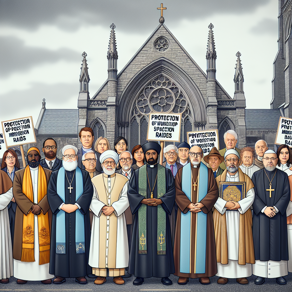 Faith Organizations Challenge Government to Safeguard Worship Sites from Immigration Raids