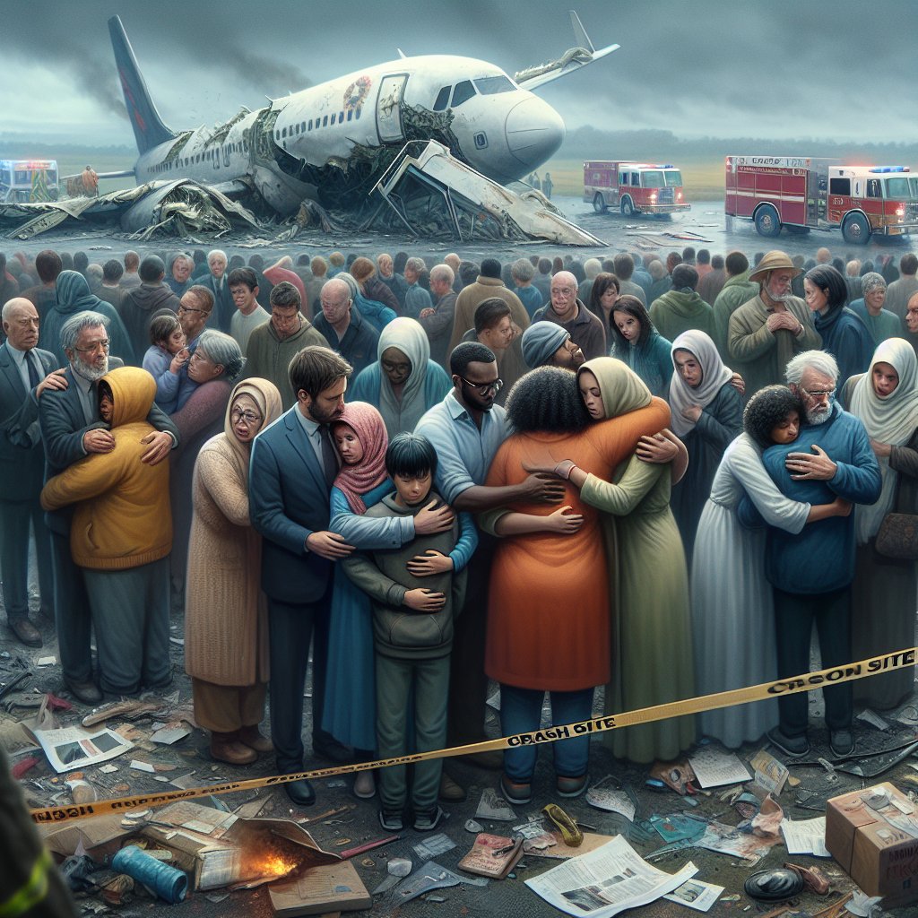 Families Gather at Crash Site Following Deadliest US Air Disaster in Decades