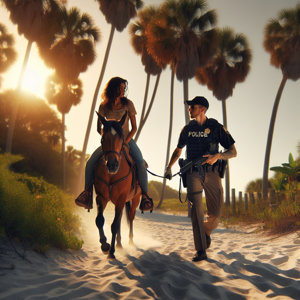 Florida Police Nab Suspected Drug Dealer Riding Horseback