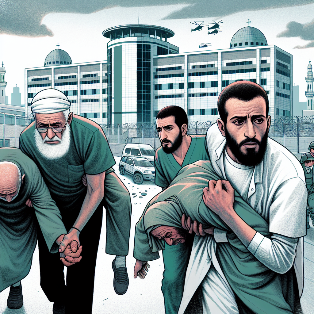 Four Freed Palestinians Hospitalized in Critical Condition in Ramallah