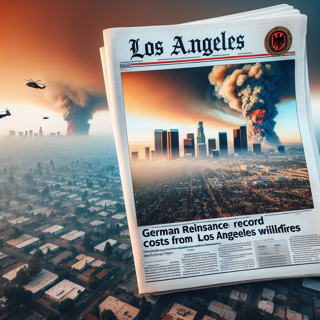 German Reinsurance Giant Reports Record Costs from Los Angeles Wildfires
