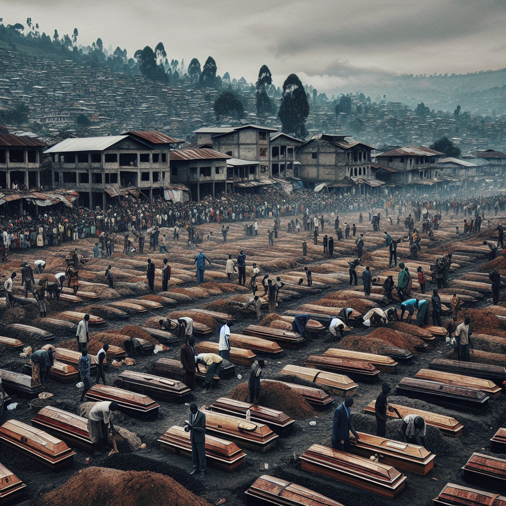 Goma Residents Rush to Bury 2,000 Bodies During Ceasefire