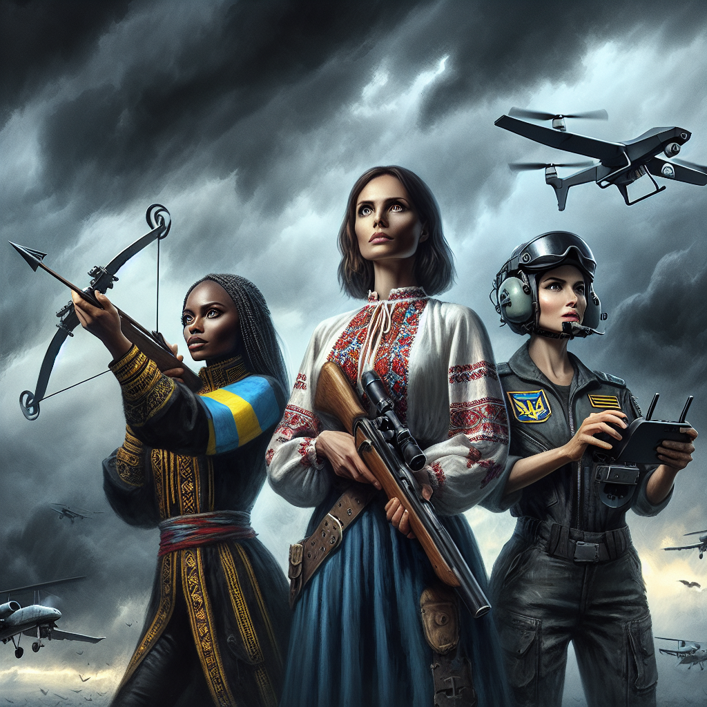 Guardians of the Skies: Ukraine's Women Warriors