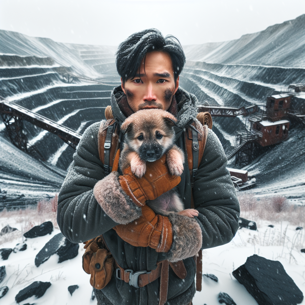 Hiker Saves Puppy from Abandoned Coal Pit After Weeklong Cold Search