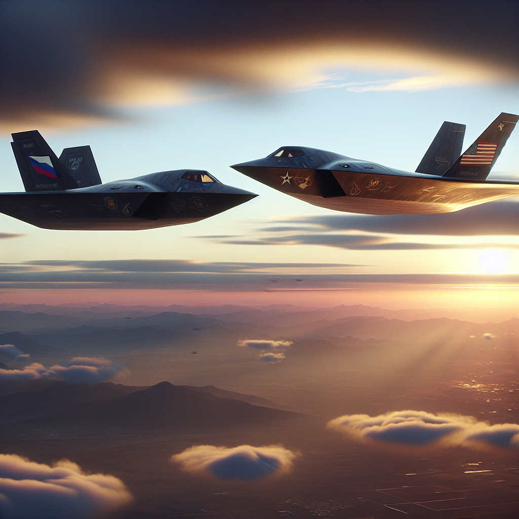 Historic Encounter: Russian and US Stealth Fighters Meet for the First Time