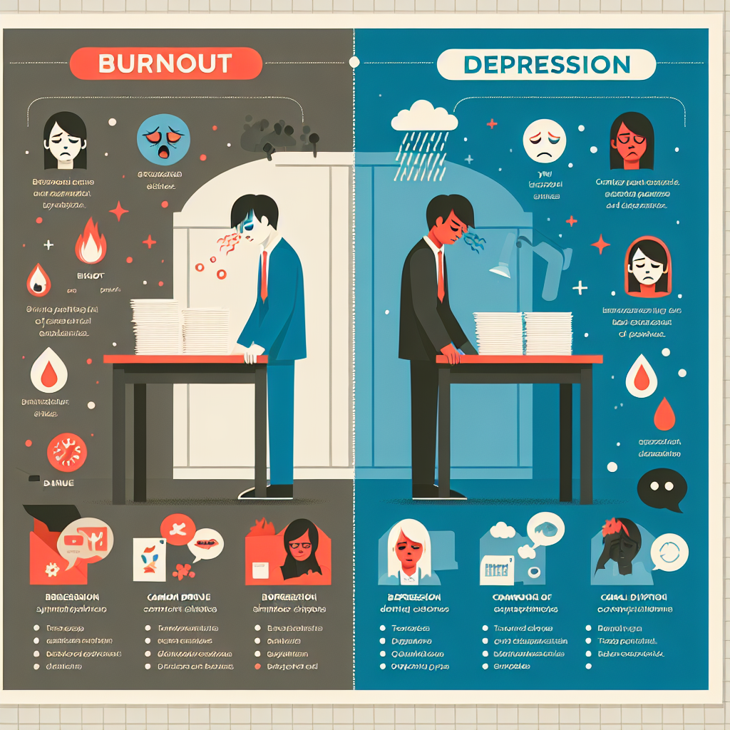 How to Tell the Difference Between Burnout and Depression