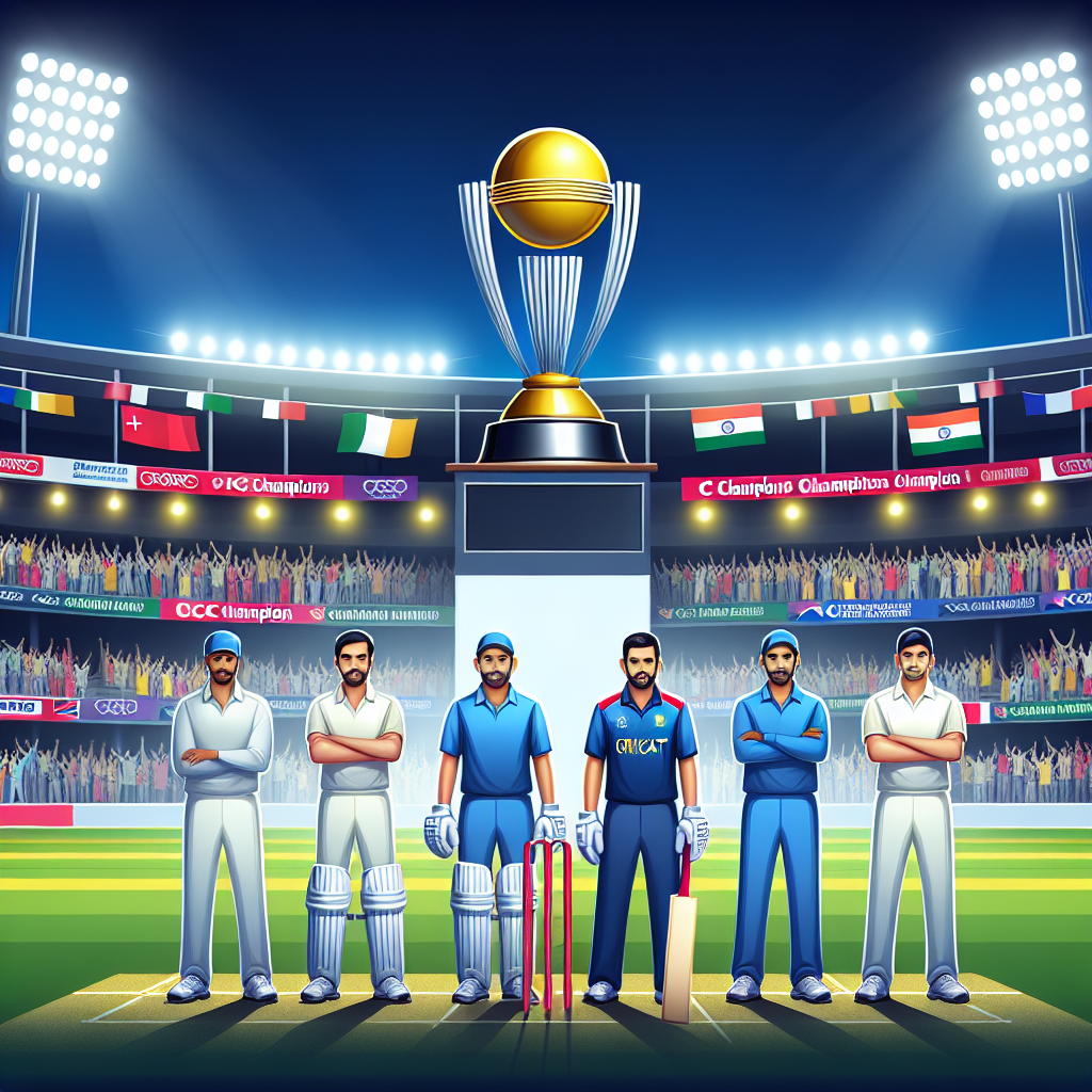 ICC Champions Trophy: Spotlight on Afridi, Azam, Buttler, Gill, and Maxwell