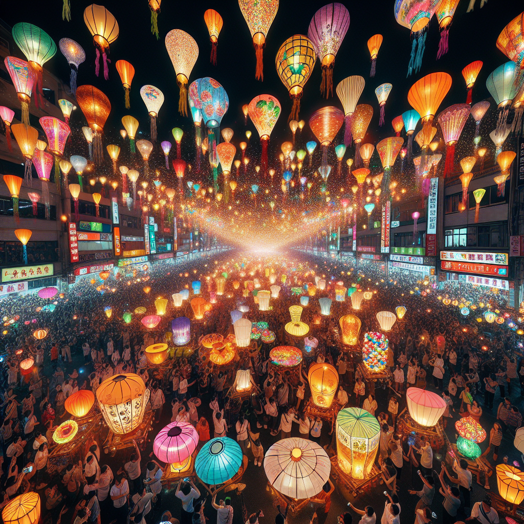 Illuminating Traditions: Lantern Festival Shines with Lights and Rice Dumplings in Taiwan and China