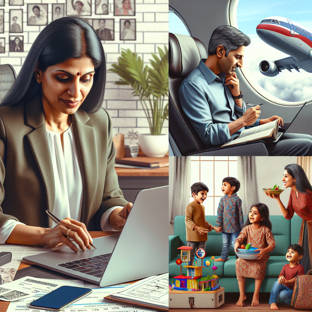 Indian-Origin Mom Juggles Work and Family with 5-Day Weekly Flights