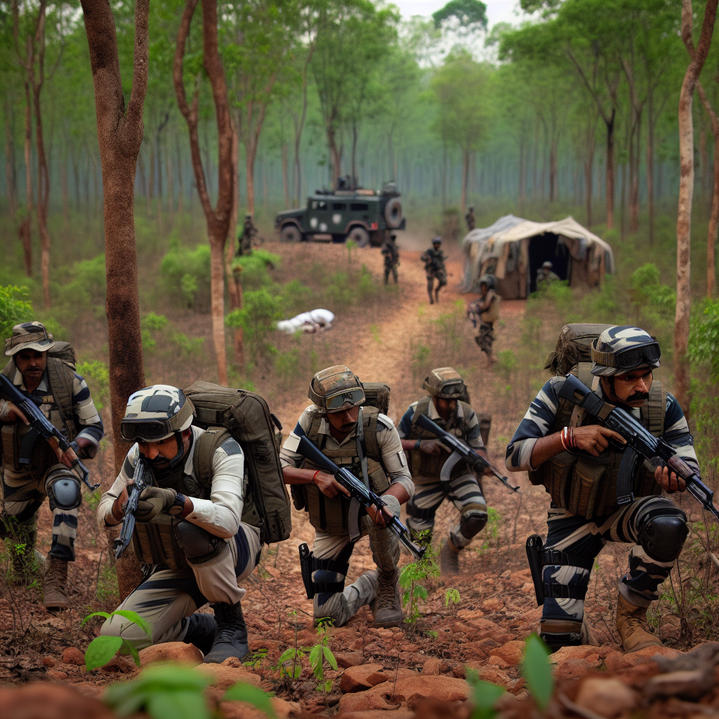 Indian Security Forces Eliminate 31 Suspected Maoist Rebels in Chhattisgarh