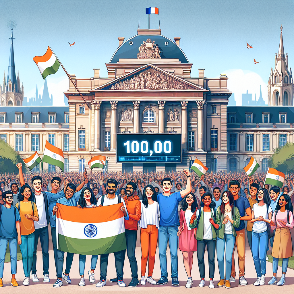 Indian Student Enrollment in France Anticipated to Reach 10,000 This Year
